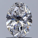 GIA 0.81 Carat Oval Natural Diamond