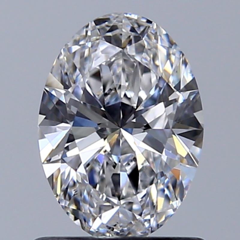 GIA 0.81 Carat Oval Natural Diamond