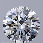GIA 0.61 Carat Round Brilliant Natural Diamond