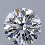 GIA 0.50 Carat Round Brilliant Natural Diamond