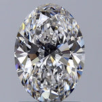 GIA 1.00 Carat Oval Natural Diamond