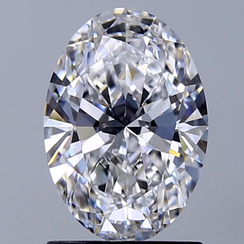 GIA 1.30 Carat Oval Natural Diamond