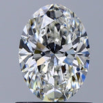 GIA 0.83 Carat Oval Natural Diamond