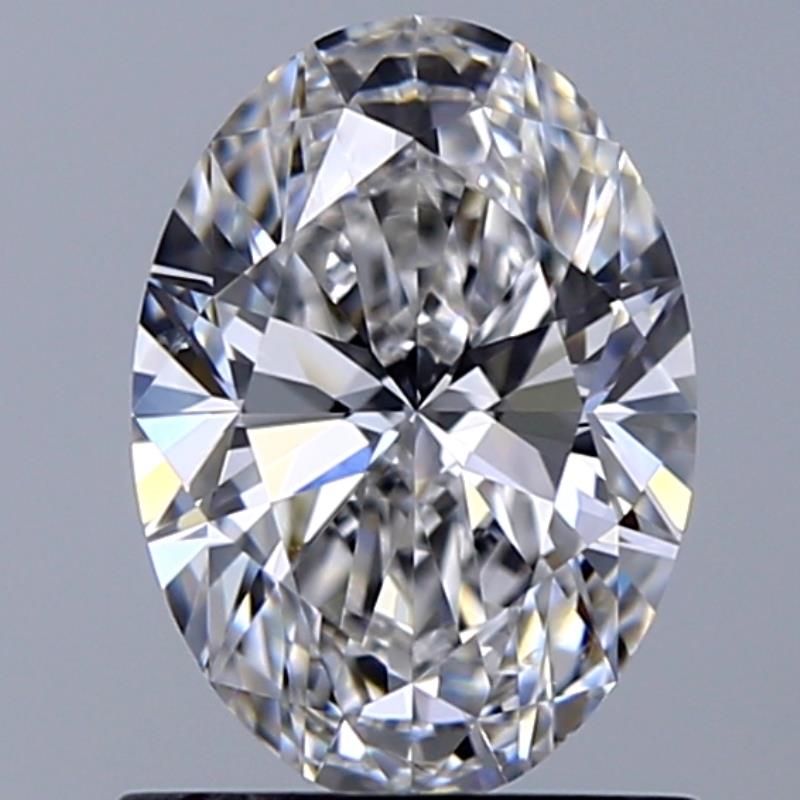 GIA 1.00 Carat Oval Natural Diamond