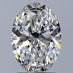 GIA 1.50 Carat Oval Natural Diamond