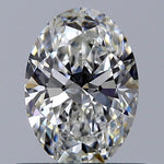 GIA 0.50 Carat Oval Natural Diamond