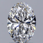 GIA 0.81 Carat Oval Natural Diamond