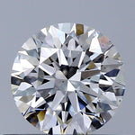 GIA 0.50 Carat Round Brilliant Natural Diamond