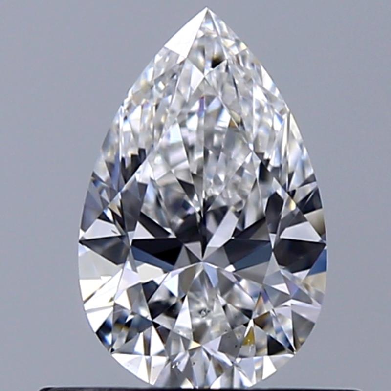 GIA 0.51 Carat Pear Natural Diamond