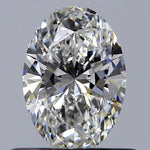 GIA 0.51 Carat Oval Natural Diamond