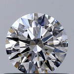 GIA 0.50 Carat Round Brilliant Natural Diamond