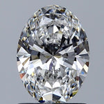 GIA 1.00 Carat Oval Natural Diamond
