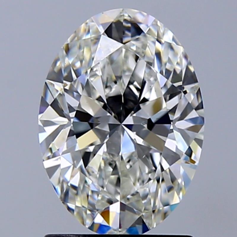 GIA 1.50 Carat Oval Natural Diamond