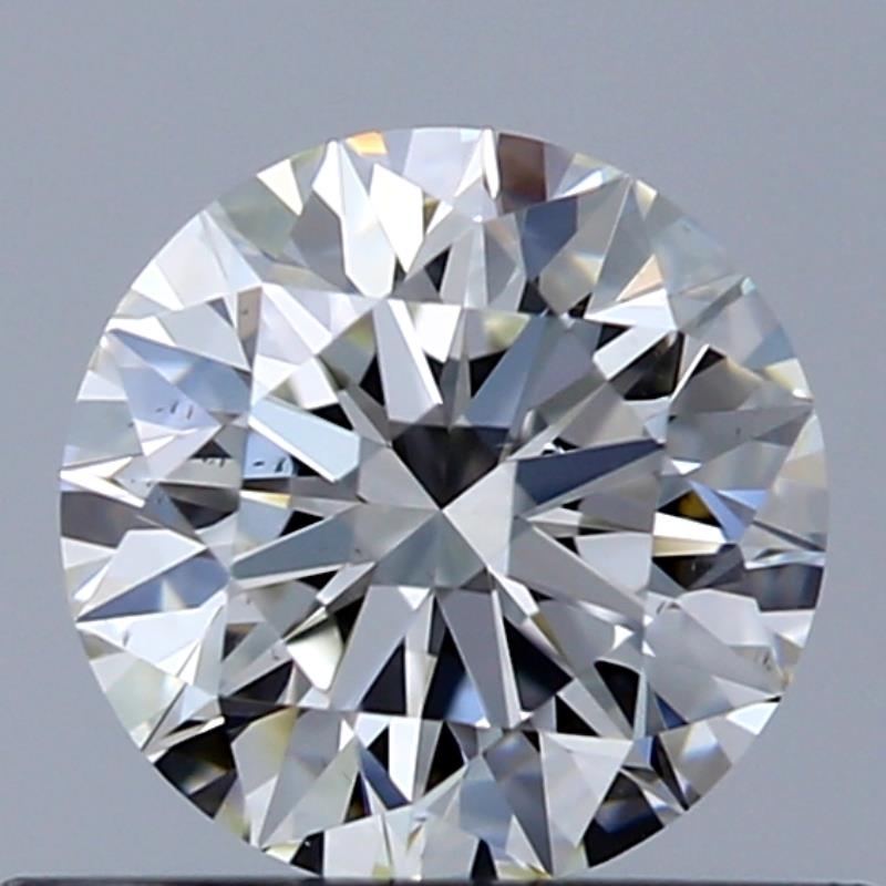 GIA 0.50 Carat Round Brilliant Natural Diamond