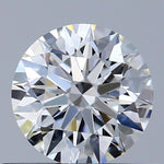 GIA 0.50 Carat Round Brilliant Natural Diamond