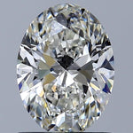 GIA 0.90 Carat Oval Natural Diamond