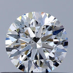 GIA 0.50 Carat Round Brilliant Natural Diamond