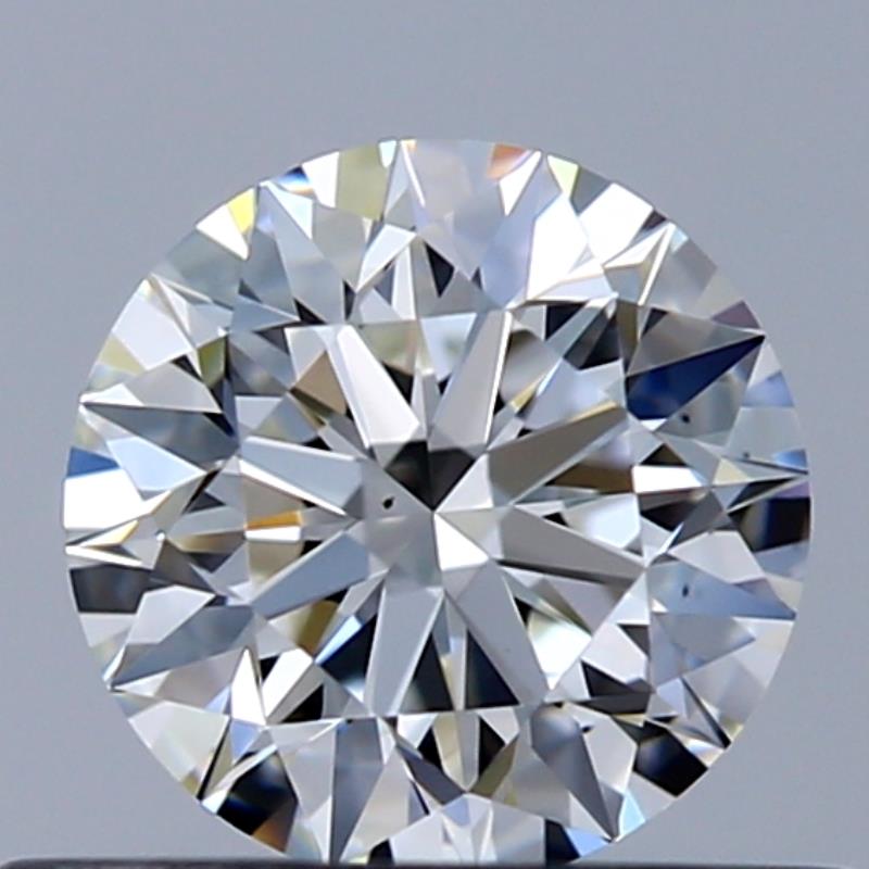 GIA 0.50 Carat Round Brilliant Natural Diamond