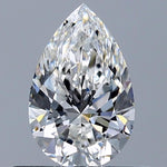 GIA 0.51 Carat Pear Natural Diamond