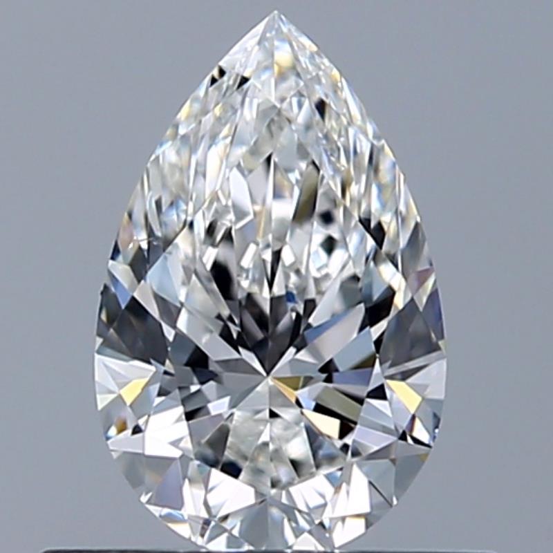 GIA 0.51 Carat Pear Natural Diamond