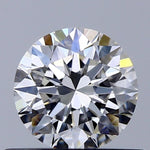 GIA 0.50 Carat Round Brilliant Natural Diamond