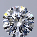 GIA 0.50 Carat Round Brilliant Natural Diamond