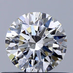 GIA 0.51 Carat Round Brilliant Natural Diamond