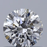 GIA 0.50 Carat Round Brilliant Natural Diamond
