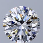 GIA 2.50 Carat Round Brilliant Natural Diamond