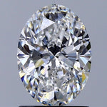 GIA 1.30 Carat Oval Natural Diamond