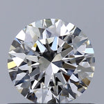 GIA 0.51 Carat Round Brilliant Natural Diamond