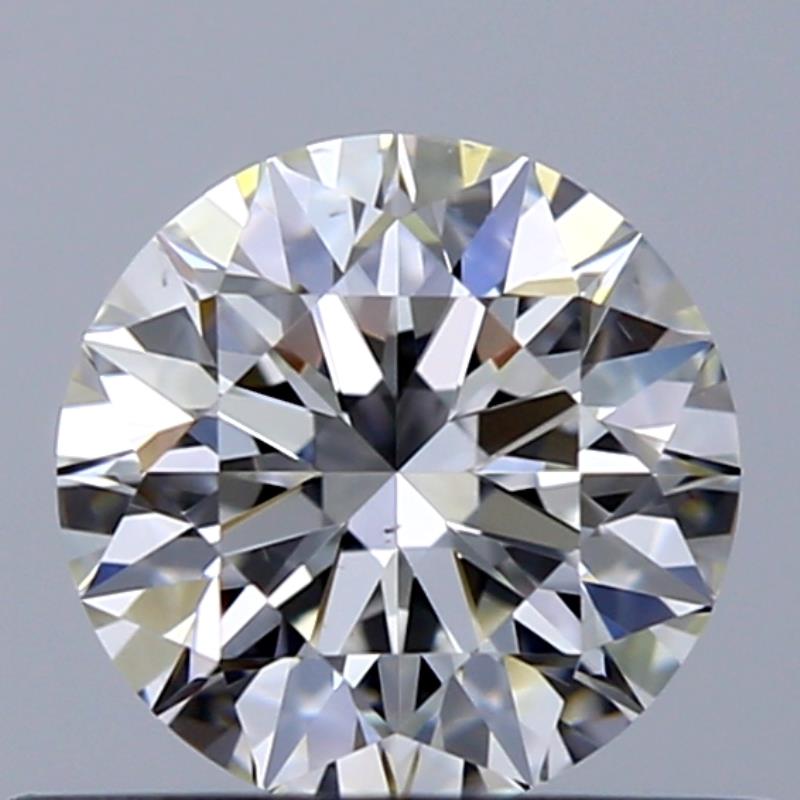 GIA 0.51 Carat Round Brilliant Natural Diamond