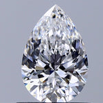 GIA 0.70 Carat Pear Natural Diamond
