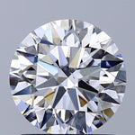 GIA 1.30 Carat Round Brilliant Natural Diamond