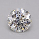 GIA 0.51 Carat Round Brilliant Natural Diamond
