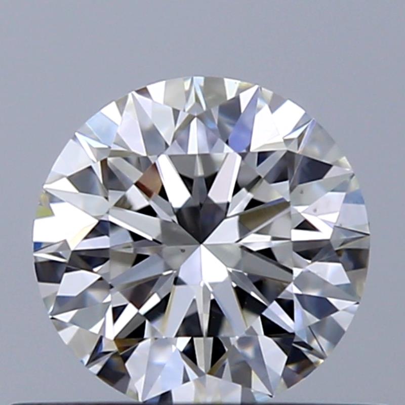GIA 0.50 Carat Round Brilliant Natural Diamond