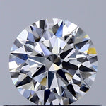 GIA 0.50 Carat Round Brilliant Natural Diamond