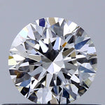 GIA 0.50 Carat Round Brilliant Natural Diamond