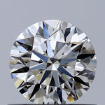 GIA 0.50 Carat Round Brilliant Natural Diamond