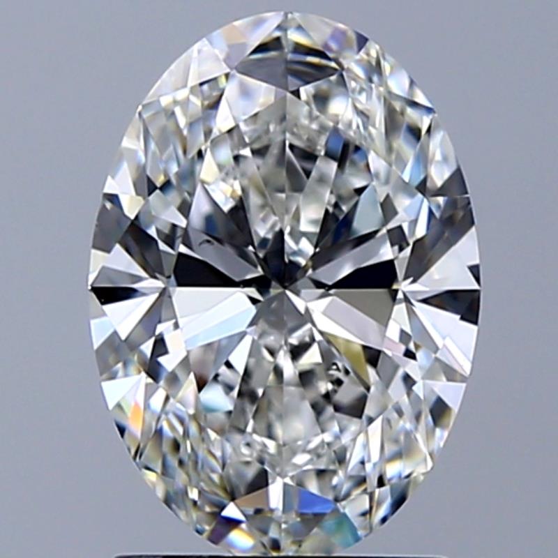 GIA 1.70 Carat Oval Natural Diamond
