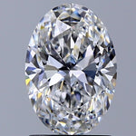 GIA 1.50 Carat Oval Natural Diamond