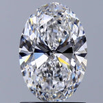 GIA 1.21 Carat Oval Natural Diamond