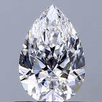 GIA 0.70 Carat Pear Natural Diamond