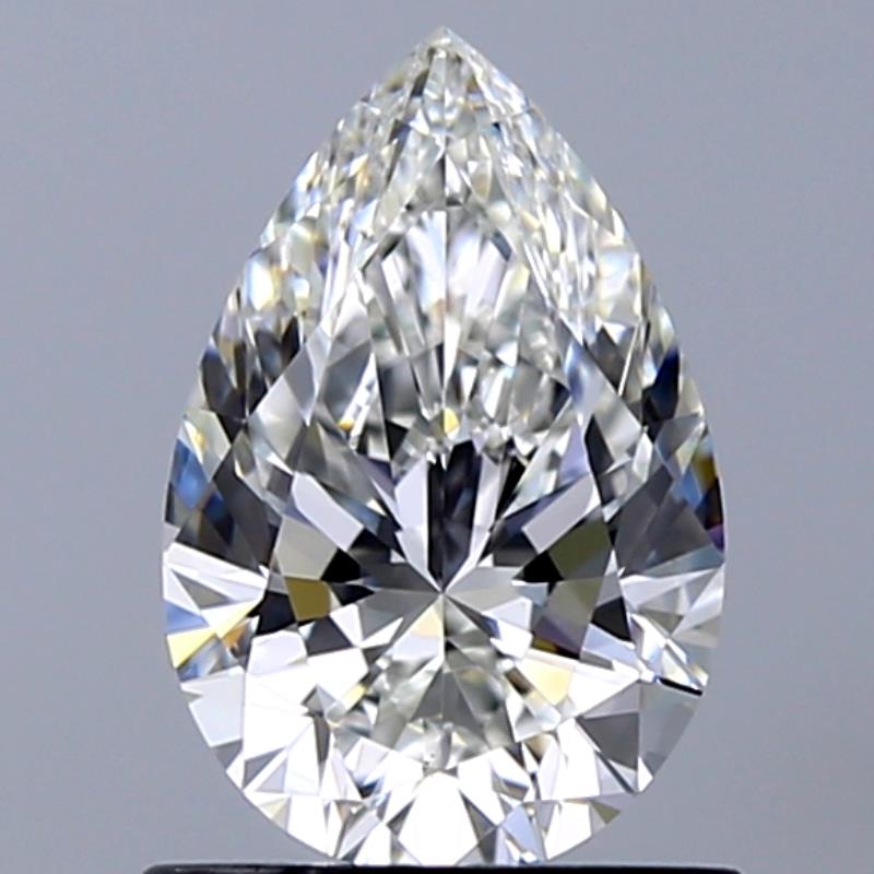 GIA 0.90 Carat Pear Natural Diamond