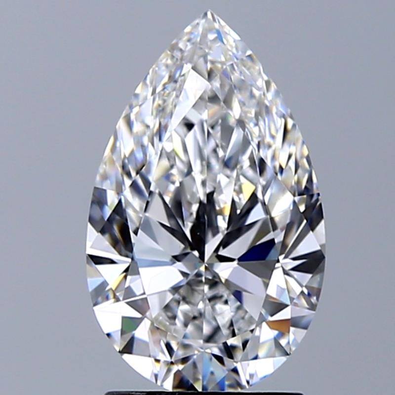 GIA 2.02 Carat Pear Natural Diamond
