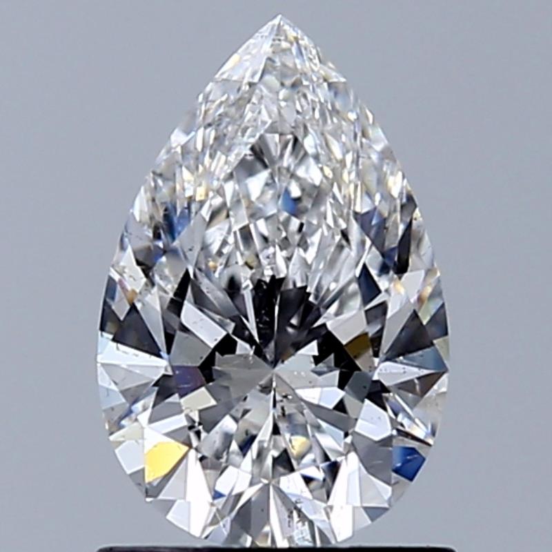 GIA 1.00 Carat Pear Natural Diamond