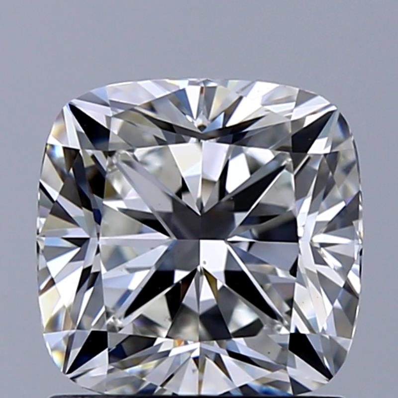 GIA 1.35 Carat Cushion Natural Diamond
