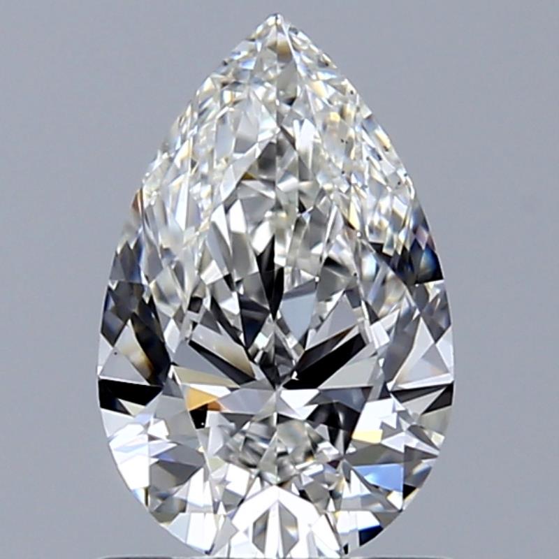 GIA 0.83 Carat Pear Natural Diamond