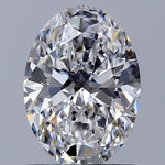 GIA 0.90 Carat Oval Natural Diamond