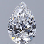 GIA 1.02 Carat Pear Natural Diamond